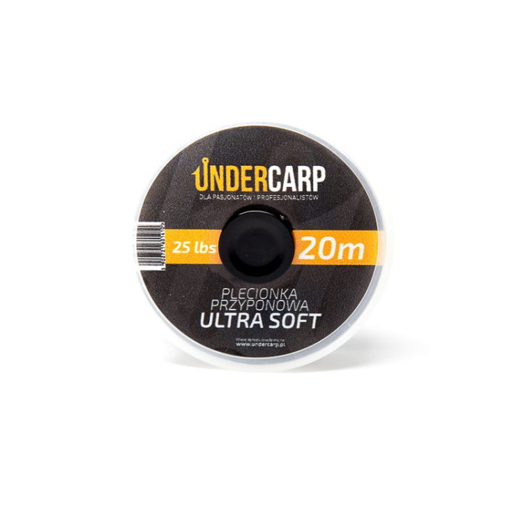 Undercarp Plecionka Przyponowa 25 lb / 20 m Ultra Soft (zielona) 5902721601427 Karpiowe Graty - Zdjęcie 1