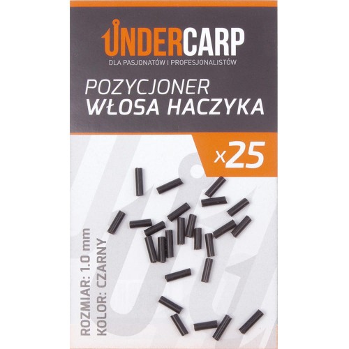 Undercarp Pozycjoner Włosa Haczyka Czarny 1,0 mm  Karpiowe Graty - Zdjęcie 3