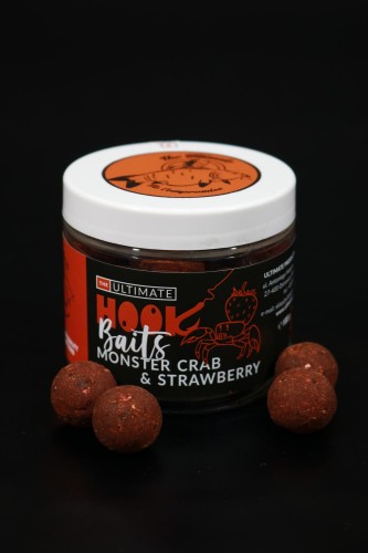 The Ultimate Monster Crab &amp; Strawberry Hook Baits 20 mm - kulki haczykowe 5903855430440 Karpiowe Graty - Zdjęcie 1