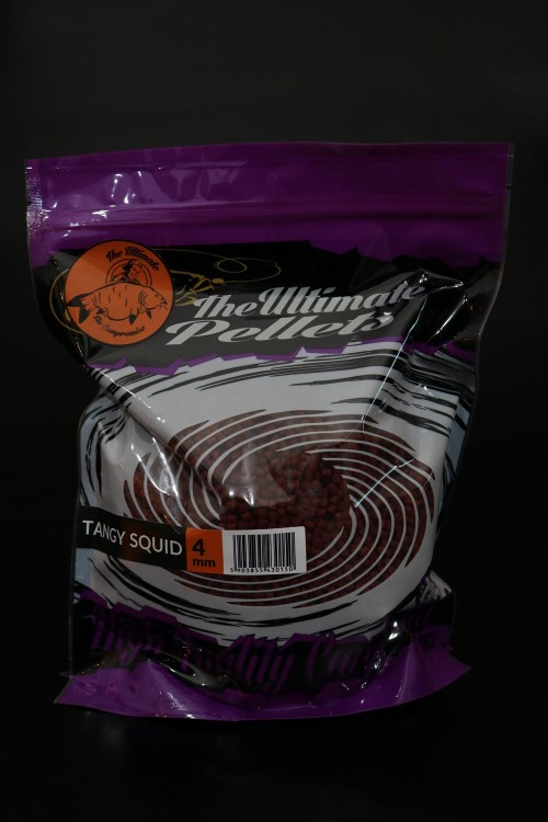The Ultimate Tangy Squid PELLETS 4 mm 1 KG - pellet zanętowy 5903855430150 Karpiowe Graty - Zdjęcie 1