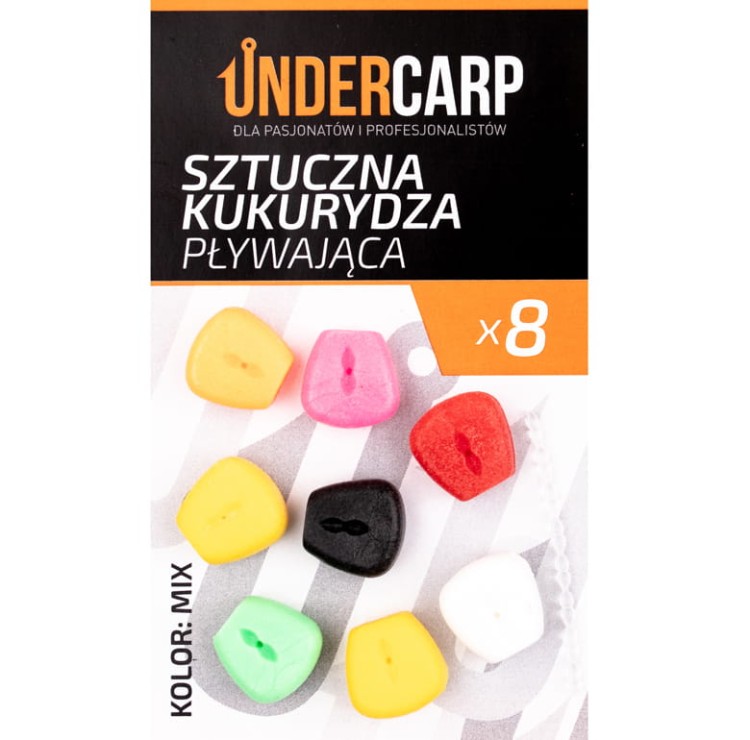 Undercarp Sztuczna Kukurydza Pływająca Mix 5902721602530 Karpiowe Graty - Zdjęcie 1