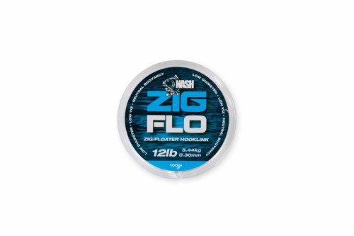 Nash NXT Zig Flo 15 lb 100 m - żyłka do zig riga 5055108926863 Karpiowe Graty - Zdjęcie 1
