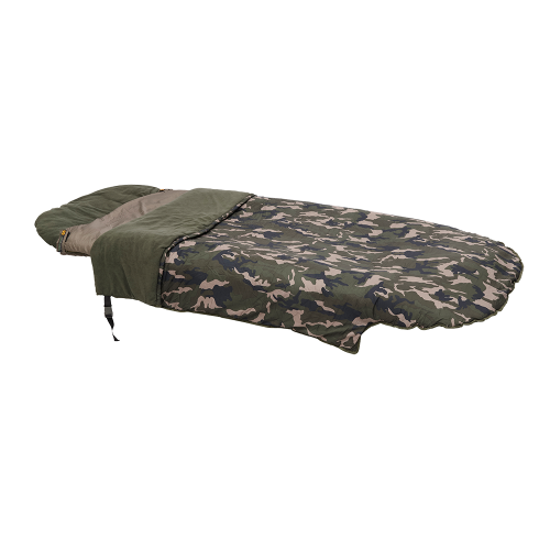 Prologic Element Comfort S/Bag &amp; Thermal Camo Cover 5 Season 215 x 90 cm - śpiwór karpiowy 5706301728326 Karpiowe Graty - Zdjęcie 1