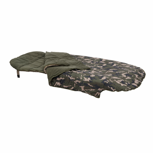 Prologic Element Comfort S/Bag &amp; Thermal Camo Cover 5 Season 215 x 90 cm - śpiwór karpiowy 72832 Karpiowe Graty - Zdjęcie 2