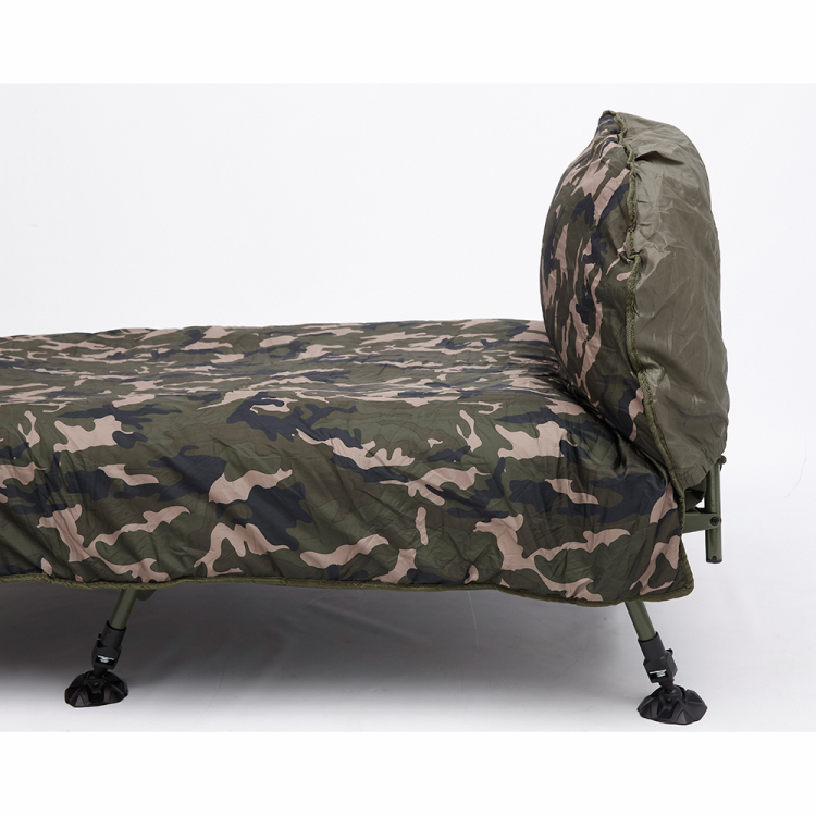 Prologic Element Comfort S/Bag &amp; Thermal Camo Cover 5 Season 215 x 90 cm - śpiwór karpiowy  Karpiowe Graty - Zdjęcie 6