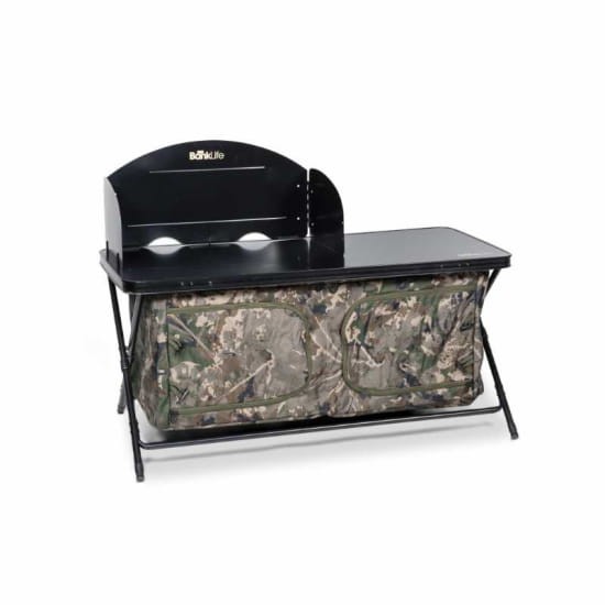 Nash Bank Life Cook Station Camo - stolik karpiowy T1234 Karpiowe Graty - Zdjęcie 2