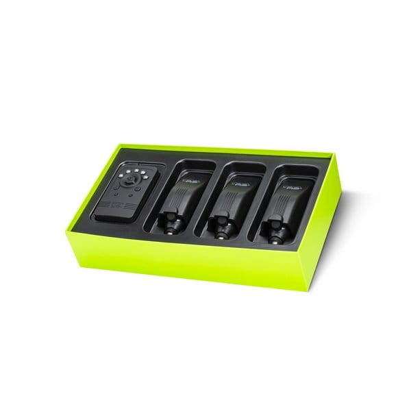 Nash Siren R3+ Presentation Set 3 Rod - zestaw sygnalizatorów brań z centralką  Karpiowe Graty - Zdjęcie 9