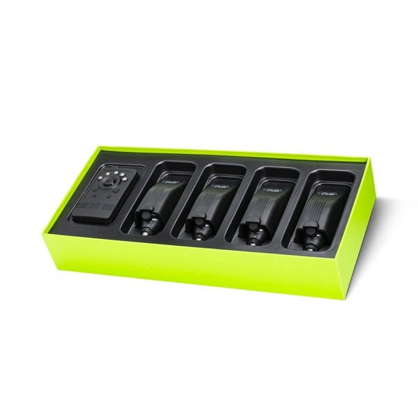 Nash Siren R3+ Presentation Set 4 Rod - zestaw sygnalizatorów brań z centralką  Karpiowe Graty - Zdjęcie 8
