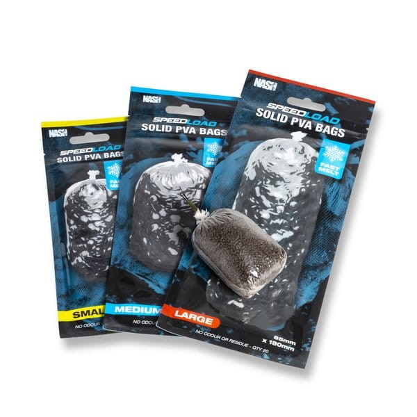 Nash Speedload Solid PVA Bags Large Fast Melt - szybko rozpuszczalne worki PVA T8657 Karpiowe Graty - Zdjęcie 2