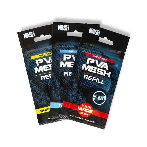 Nash Webcast PVA Refill Super Narrow - siatka zapasowa PVA  Karpiowe Graty - Zdjęcie 5