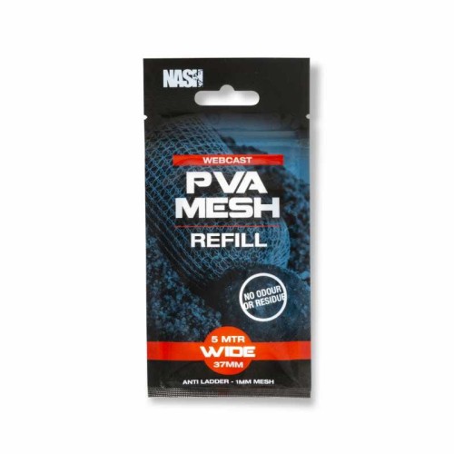 Nash Webcast PVA Refill Wide - siatka zapasowa PVA  Karpiowe Graty - Zdjęcie 1