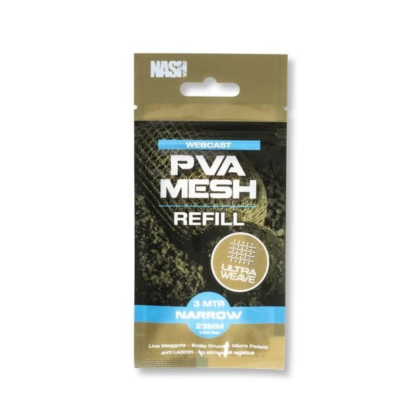 Nash Webcast Ultra Weave PVA Refill Narrow - siatka zapasowa PVA  Karpiowe Graty - Zdjęcie 7