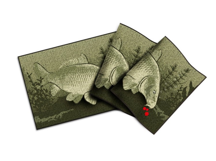Delphin CatchMe! Karp 60 x 40 cm - wycieraczka 795000306 Karpiowe Graty - Zdjęcie 2