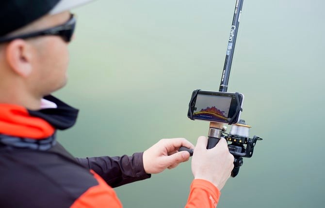 Deeper Phone Holder - uchwyt do wędki na telefon  Karpiowe Graty - Zdjęcie 4