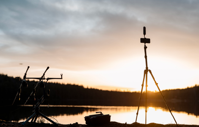 Deeper Tripod - stojak na telefon i wzmacniacz sygnału  Karpiowe Graty - Zdjęcie 4