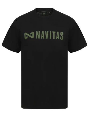 Navitas CORE Tee Black (rozmiar S) - koszulka wędkarska 5060290967341 Karpiowe Graty - Zdjęcie 1