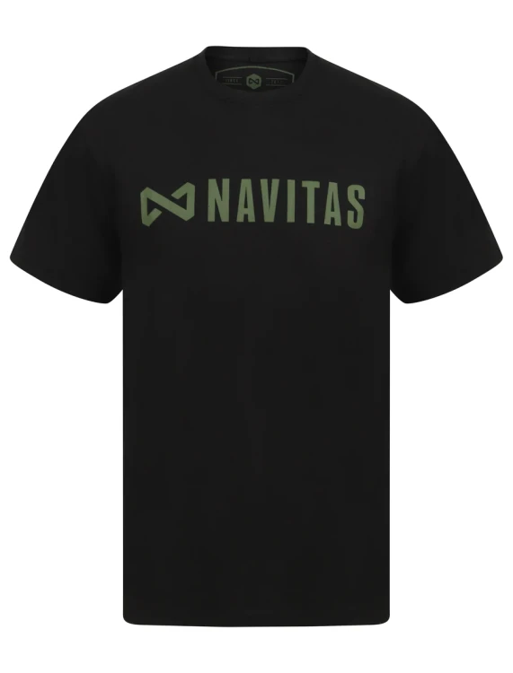 Navitas CORE Tee Black (rozmiar S) - koszulka wędkarska 5060290967341 Karpiowe Graty - Zdjęcie 1