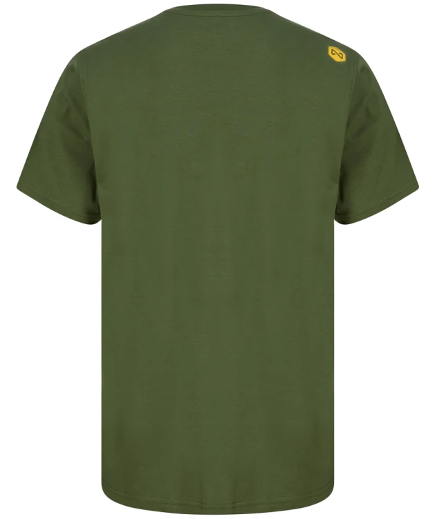 Navitas Knuckles Tee Green (rozmiar S) - koszulka wędkarska  Karpiowe Graty - Zdjęcie 3