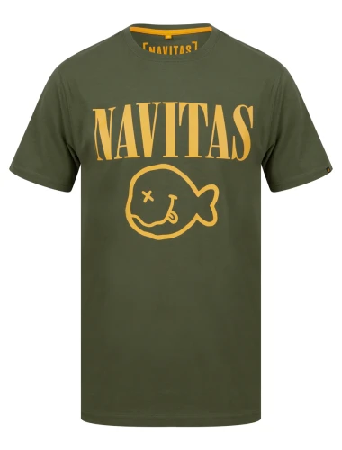 Navitas Kurt Tee Green (rozmiar XL) - koszulka wędkarska 5060290969956 Karpiowe Graty - Zdjęcie 1