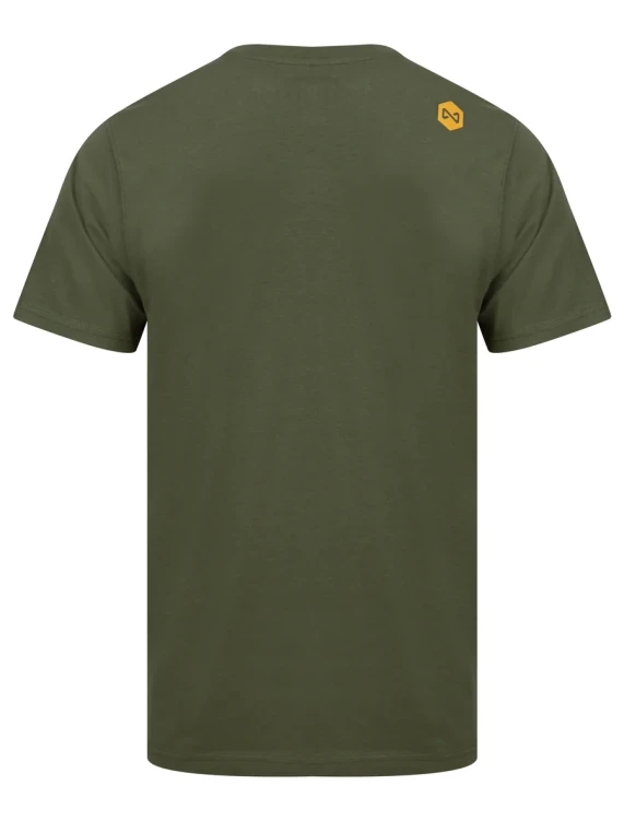 Navitas Kurt Tee Green (rozmiar XL) - koszulka wędkarska NTTT4833-XL Karpiowe Graty - Zdjęcie 2