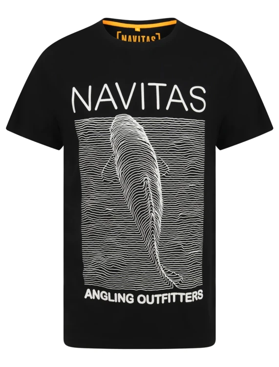 Navitas Joy Tee Black (rozmiar XXL) - koszulka wędkarska 5060290967563 Karpiowe Graty - Zdjęcie 1