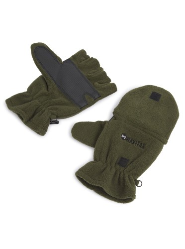 Navitas Polar Tec Fleece Gloves - rękawczki wędkarskie NTCA4349 Karpiowe Graty - Zdjęcie 2