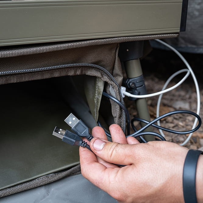 Avid Carp Double Decker Bivvy Organiser - składany organizer wędkarski  Karpiowe Graty - Zdjęcie 8
