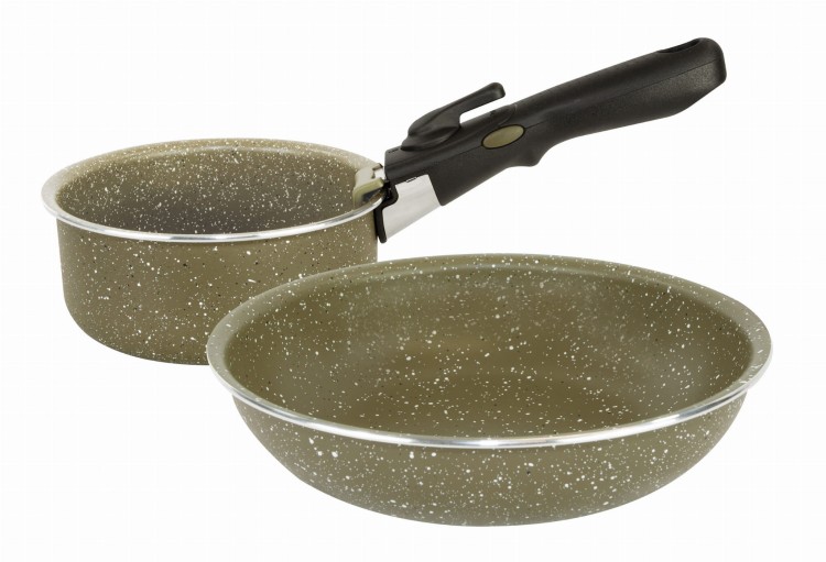Trakker Armolife Marble Cookset Compact - zestaw garnków 5060461945185 Karpiowe Graty - Zdjęcie 1