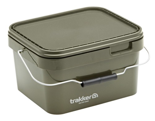 Trakker 5 L Olive Square Container - wiaderko wędkarskie 5060236149183 Karpiowe Graty - Zdjęcie 1