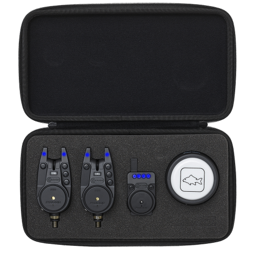 Prologic C-Series Pro Alarm Set 2+1+1 All Blue - zestaw sygnalizatorów brań z centralką 5706301761378 Karpiowe Graty - Zdjęcie 1