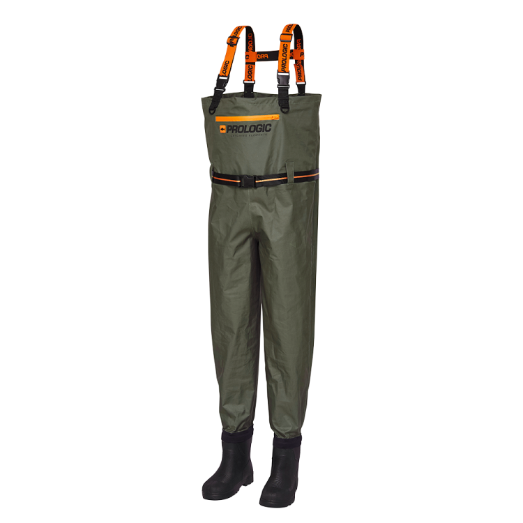 Prologic Inspire Chest Bootfoot Wader Eva Sole XXL 46-47 Green - wodery wędkarskie 5706301802491 Karpiowe Graty - Zdjęcie 1