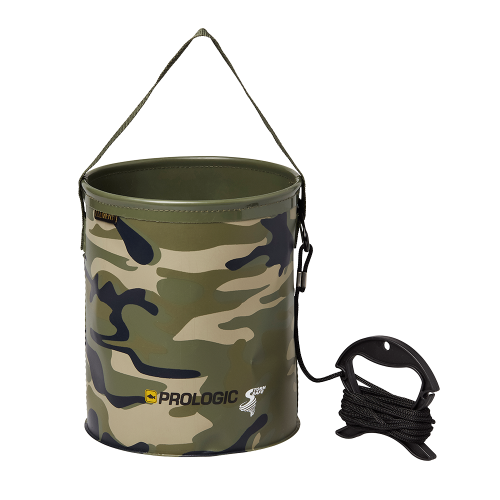 Prologic Element Camo Water Bucket Large 8,6 L - wiaderko karpiowe 5706301728265 Karpiowe Graty - Zdjęcie 1