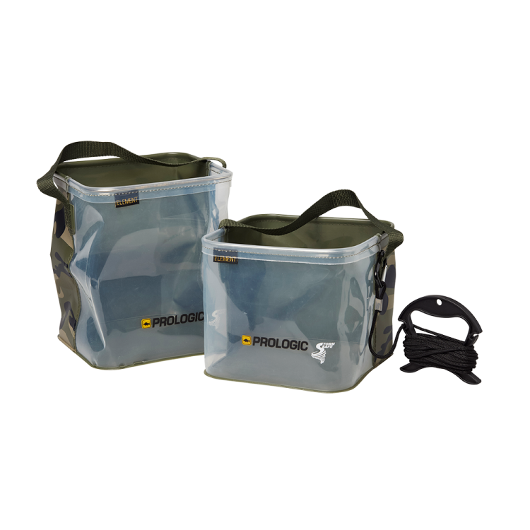 Prologic Element Trans-Camo Rig/Water Bucket Medium 7,9 L - wiaderko karpiowe   Karpiowe Graty - Zdjęcie 4