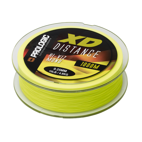 Prologic XD Distance Mono 1000 m / 0,30 mm / 6,60 kg / 14 lb HI-VIZ - żyłka karpiowa 5706301727565 Karpiowe Graty - Zdjęcie 1