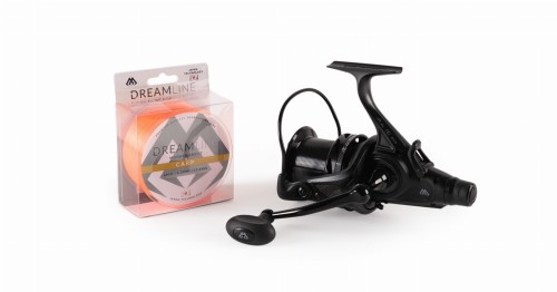 Mikado M-KA FR Carp 8005 + Dreamline Carp 0,35 - kołowrotek karpiowy z żyłką 5900637045830 Karpiowe Graty - Zdjęcie 1