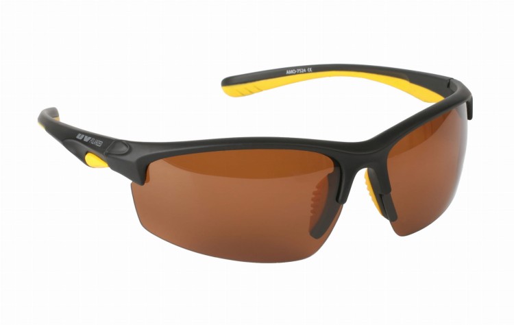 Mikado 7524 Brązowe - okulary wędkarskie polaryzacyjne 5900637144588 Karpiowe Graty - Zdjęcie 1