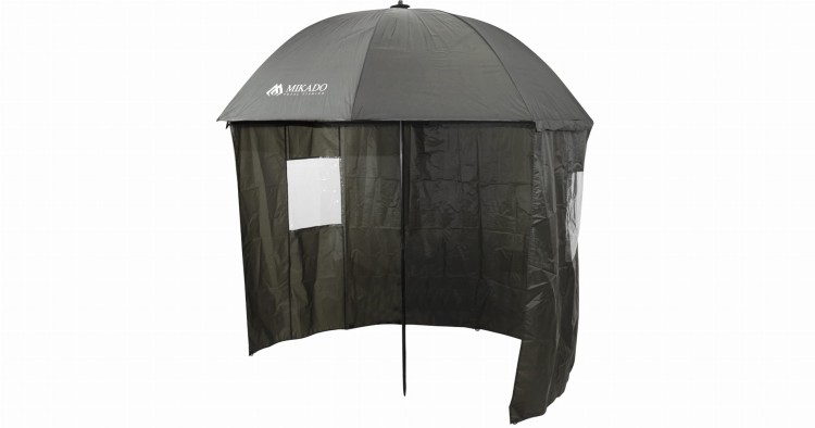 Mikado 2,5 m  - parasol wędkarski z osłoną boczną 5900637056409 Karpiowe Graty - Zdjęcie 1