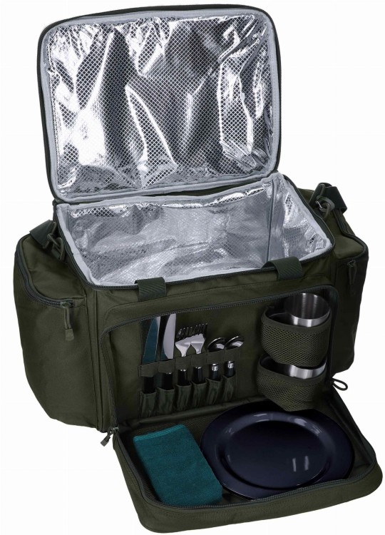 Mikado Enclave Thermo Set 42 x 29 x 30 cm - torba temiczna z zestawem obiadowym dla 2 osób UWF-027 Karpiowe Graty - Zdjęcie 2