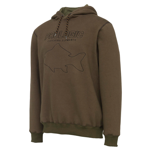 Prologic Mega Fish Hoodie Army Green L - bluza wędkarska z kapturem 5706301737618 Karpiowe Graty - Zdjęcie 1