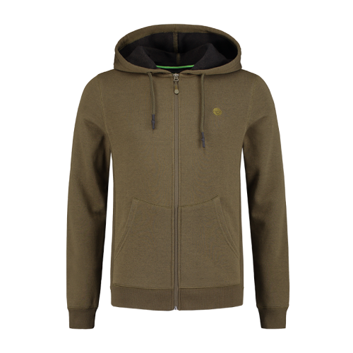 KCL224 - zip hoodie olive Front.png