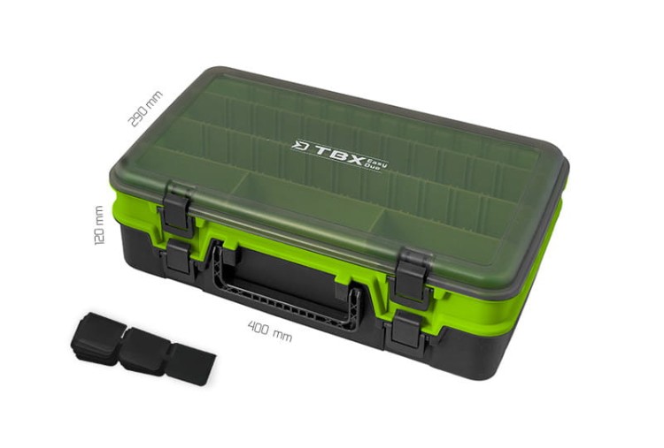 Delphin Pudełko Delphin TBX EasyDuo 385-10P 385x270x125mm 8586018476096 101000685 Karpiowe Graty - Zdjęcie 3