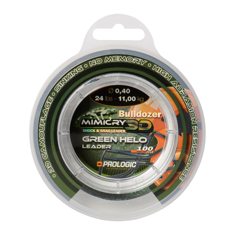 Prologic Mimicry Leader 100 m 0,40 mm (11,0 kg) 24 lb Mimicry Green - strzałówka 5706301570901 Karpiowe Graty - Zdjęcie 1