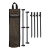 Prologic Avenger Buzz Bar Kit &amp; Carrycase 3 Rod 20-34 cm - zestaw buzz barów na 3 wędki 5706301650238 Karpiowe Graty - Zdjęcie 1