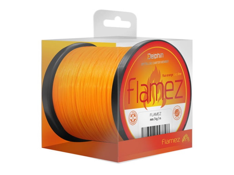 Delphin FLAMEZ 0,35mm 8,6kg 600m 8586018015578 101003018 Karpiowe Graty - Zdjęcie 1