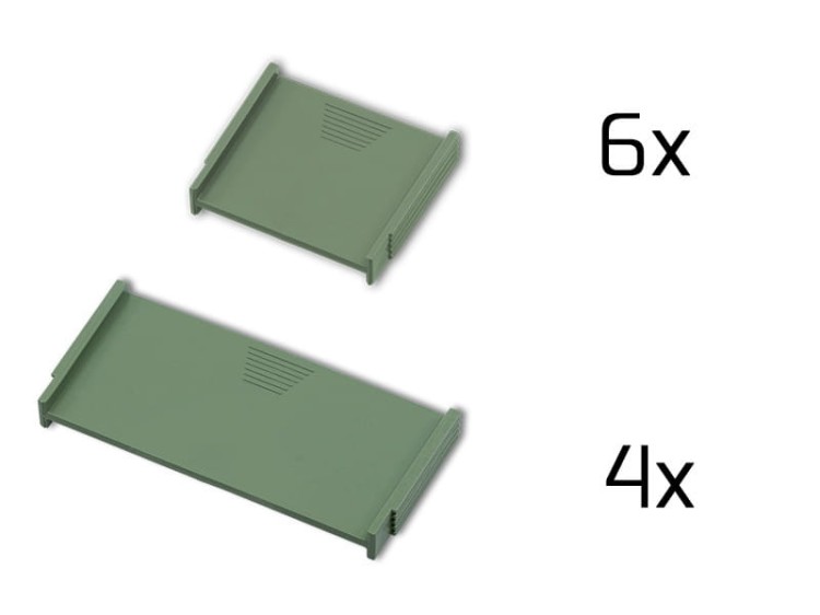 Pojemnik Delphin CRP TACKLE 365x300x55mm 8586018006545 101002320 Karpiowe Graty - Zdjęcie 2