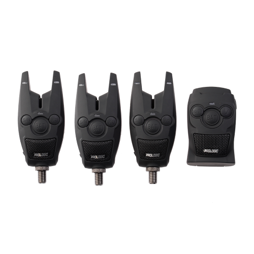 Prologic Bat+ Bite Alarm Set 3+1 Blue - zestaw sygnalizatorów brań z centralką 5706301570796 Karpiowe Graty - Zdjęcie 1